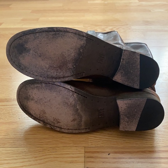 Leather Frye Riding Boots - Picture 5 of 6